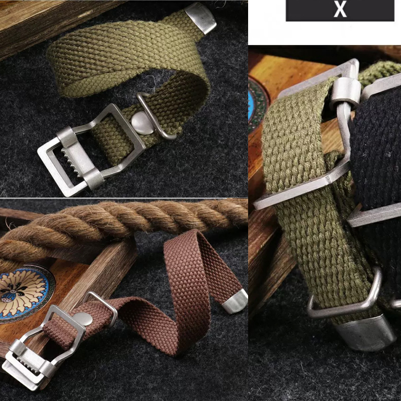 Nato Strap Nylon - 20mm 22mm 19mm 21mm Hoge kwaliteit