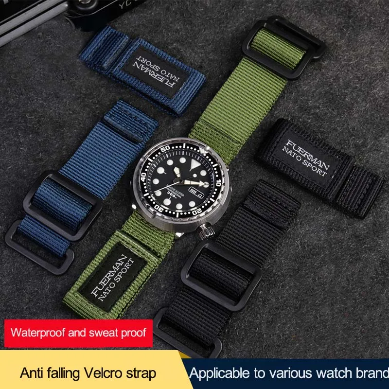 Nato Strap Nylon - Hot Top Nylon Nato Horlogeband Voor
