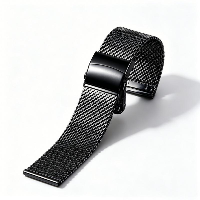 Mesh Strap Metal - 18mm 20mm 22mm Snelkoppeling 1.0mm Dikke