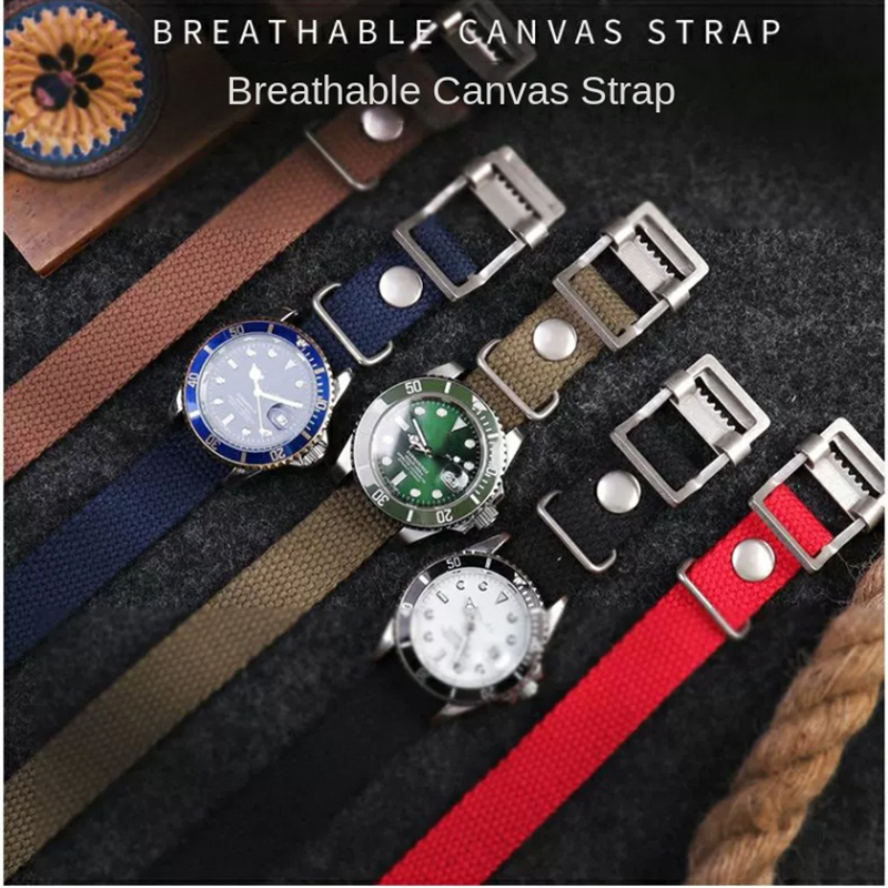 20mm 22mm 19mm 21mm Hoge kwali - Nato Strap Nylon recensie en prijs