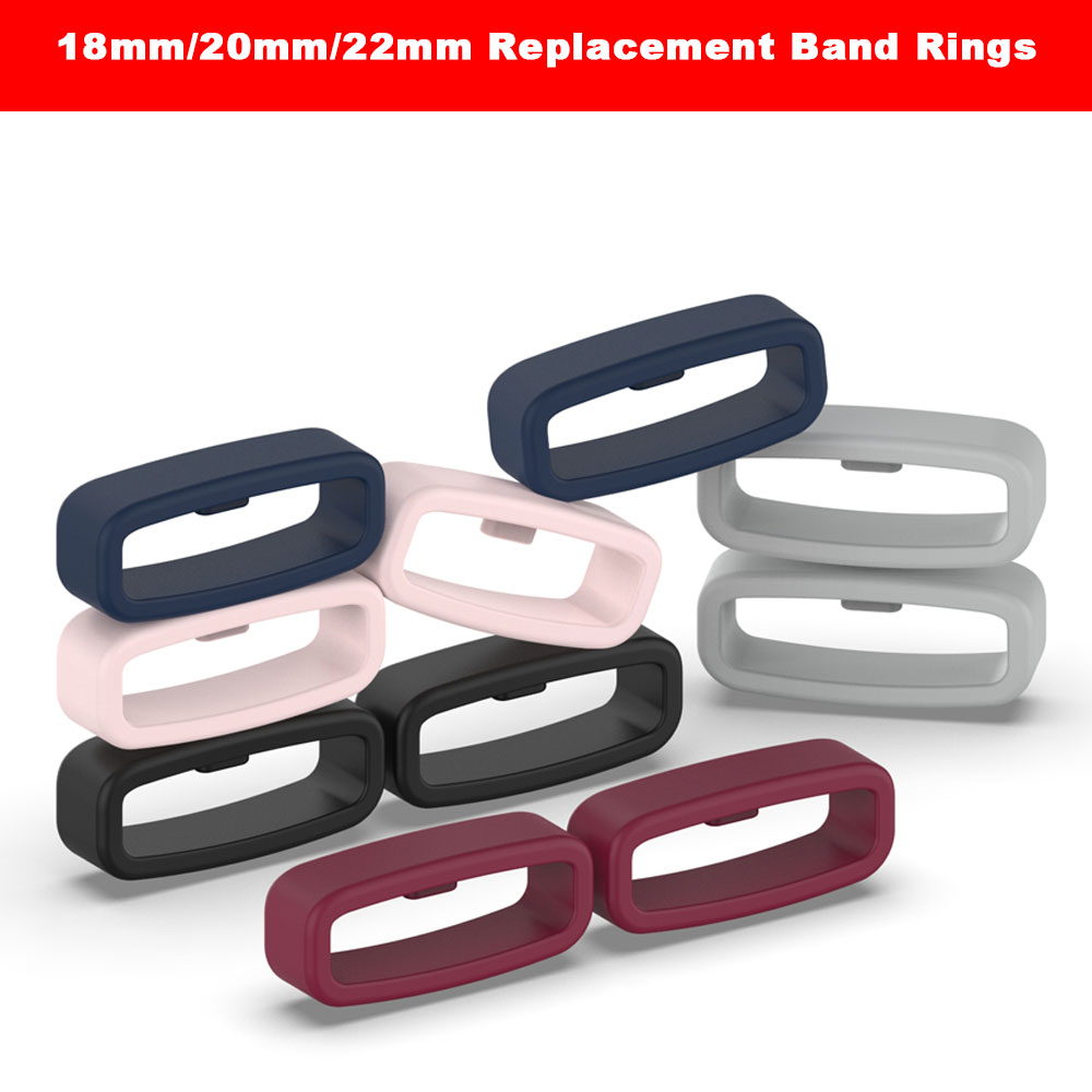 18 20 22mm Horlogeband Ring Ru - Silicone Watch Band 22Mm recensie en prijs