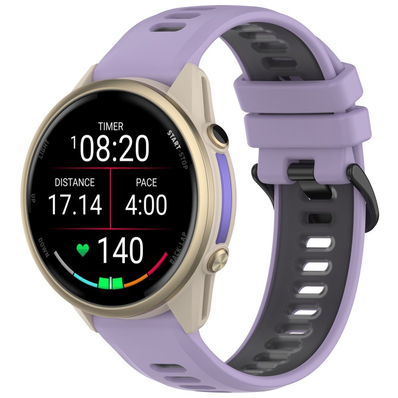 22 mm bicolor band voor Garmin - Silicone Watch Band 22Mm recensie en prijs