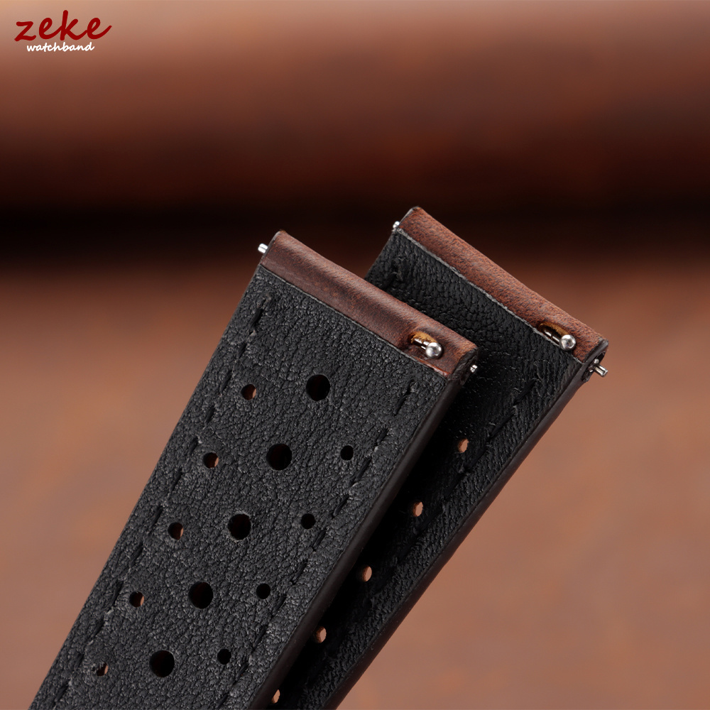 Vintage Racing lederen horloge - Leather Strap Quick Release recensie en prijs