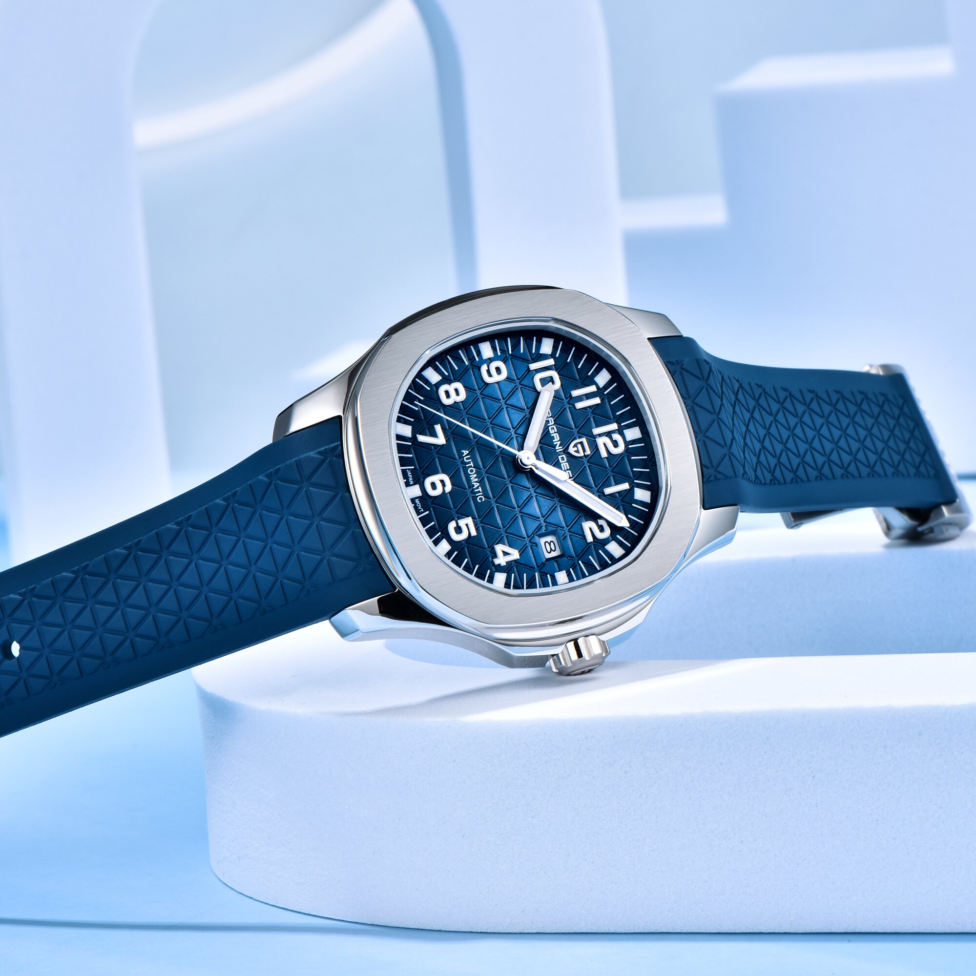 PAGANI DESIGN Heren Upgrade &  - Rubber Strap Diver recensie en prijs