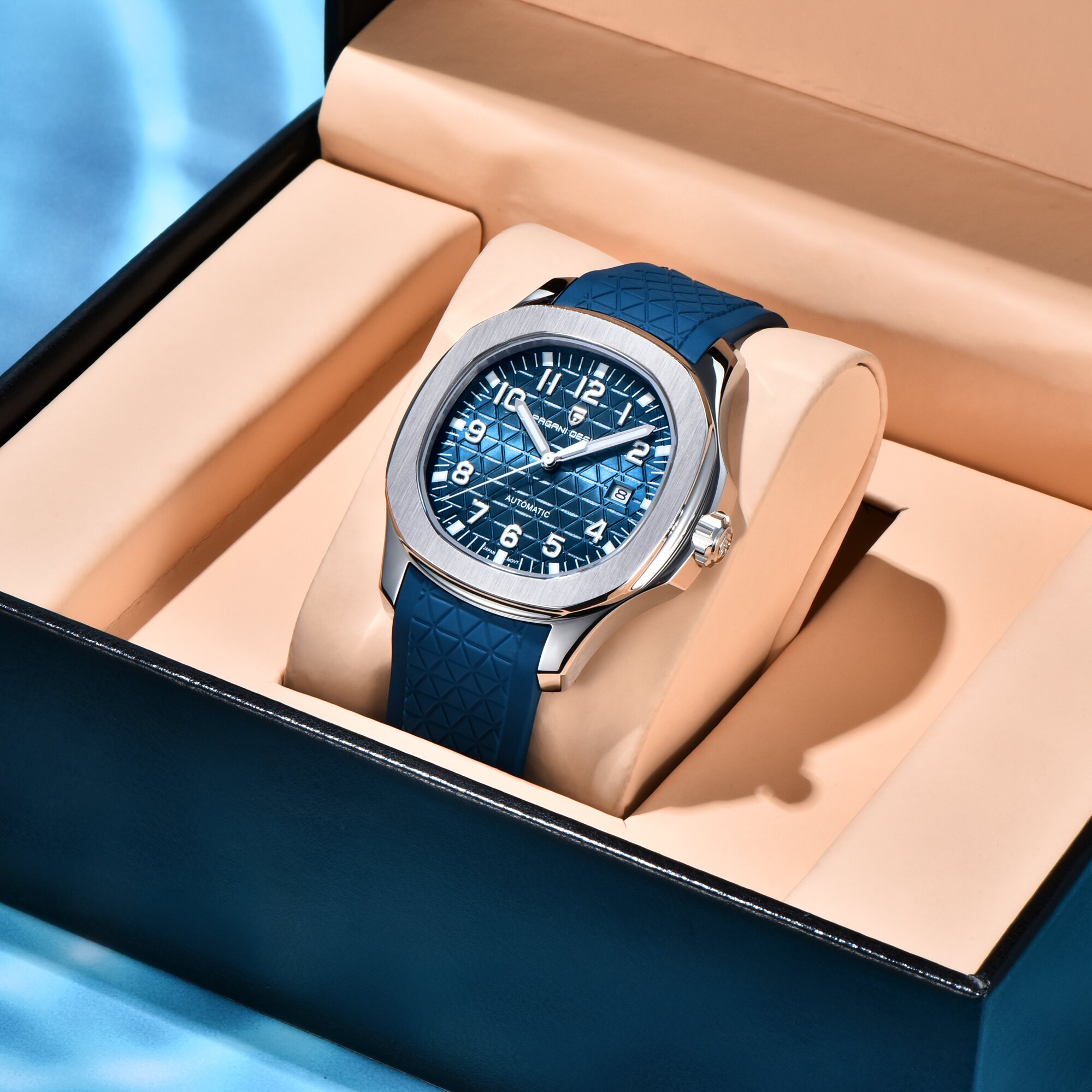 PAGANI DESIGN Heren Upgrade &  - Rubber Strap Diver recensie en prijs