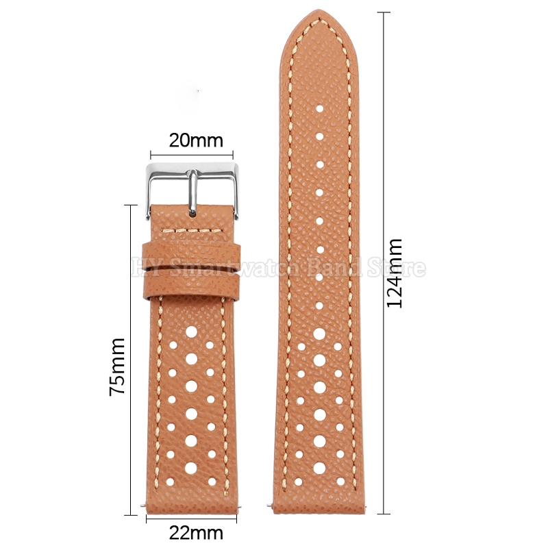 18mm 19mm 20mm 22mm Ademend Le - Leather Strap Quick Release recensie en prijs