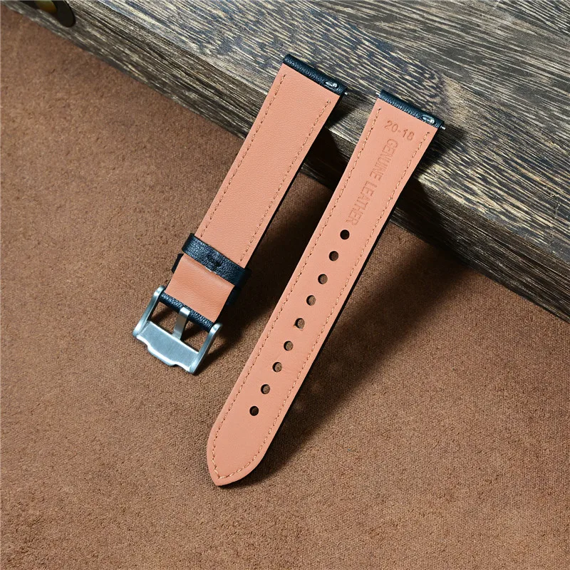 Lederen band voor 20 mm 22 mm  - Leather Strap Quick Release recensie en prijs