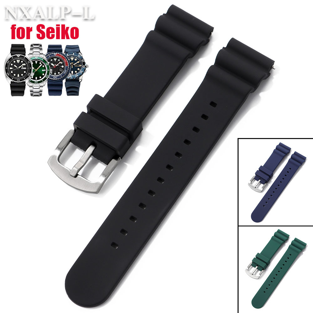 20mm 22mm siliconen horlogeban - Seiko Watch Prospex recensie en prijs