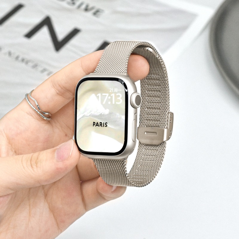 Milanese Loop voor Apple Watch - Mesh Strap Metal recensie en prijs