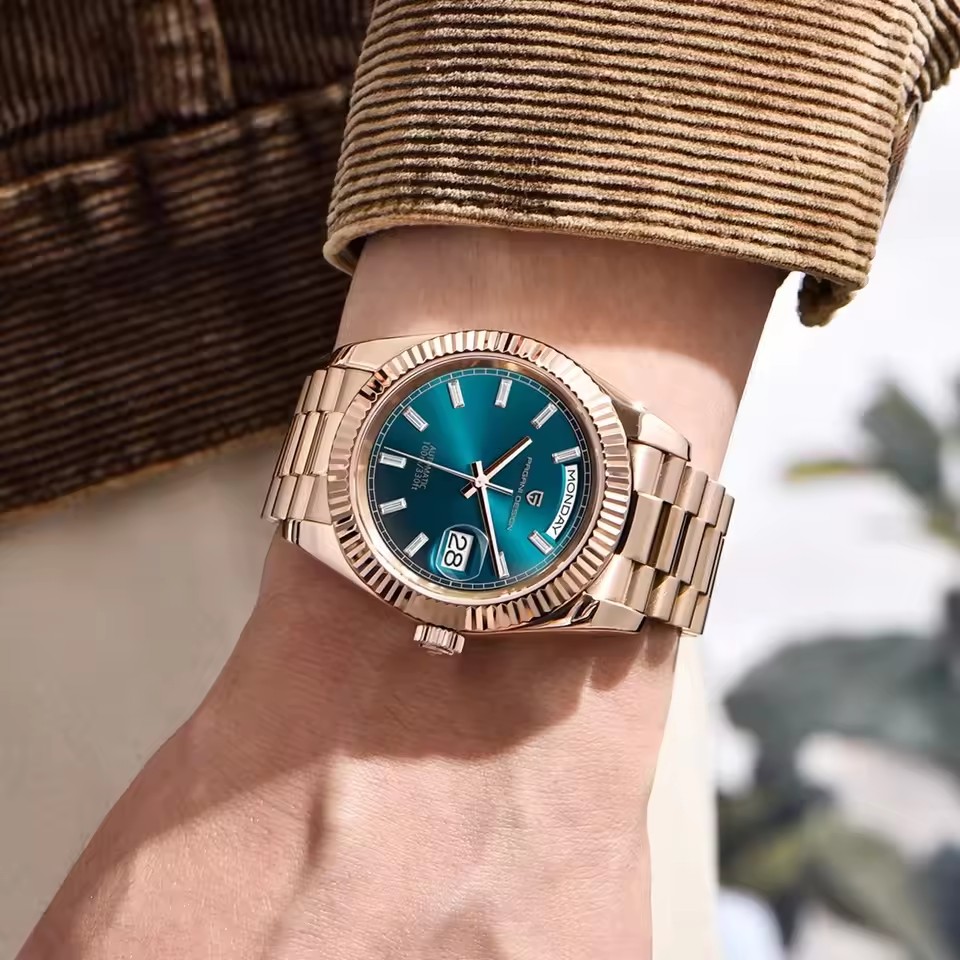 PAGANI DESIGN Nieuwe Rose Goud - Rolex Watch Datejust recensie en prijs