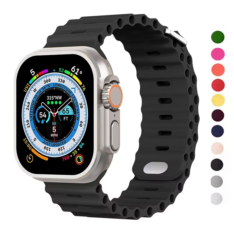 Oceaanband voor Apple Watch Ul - Silicone Band Women recensie en prijs