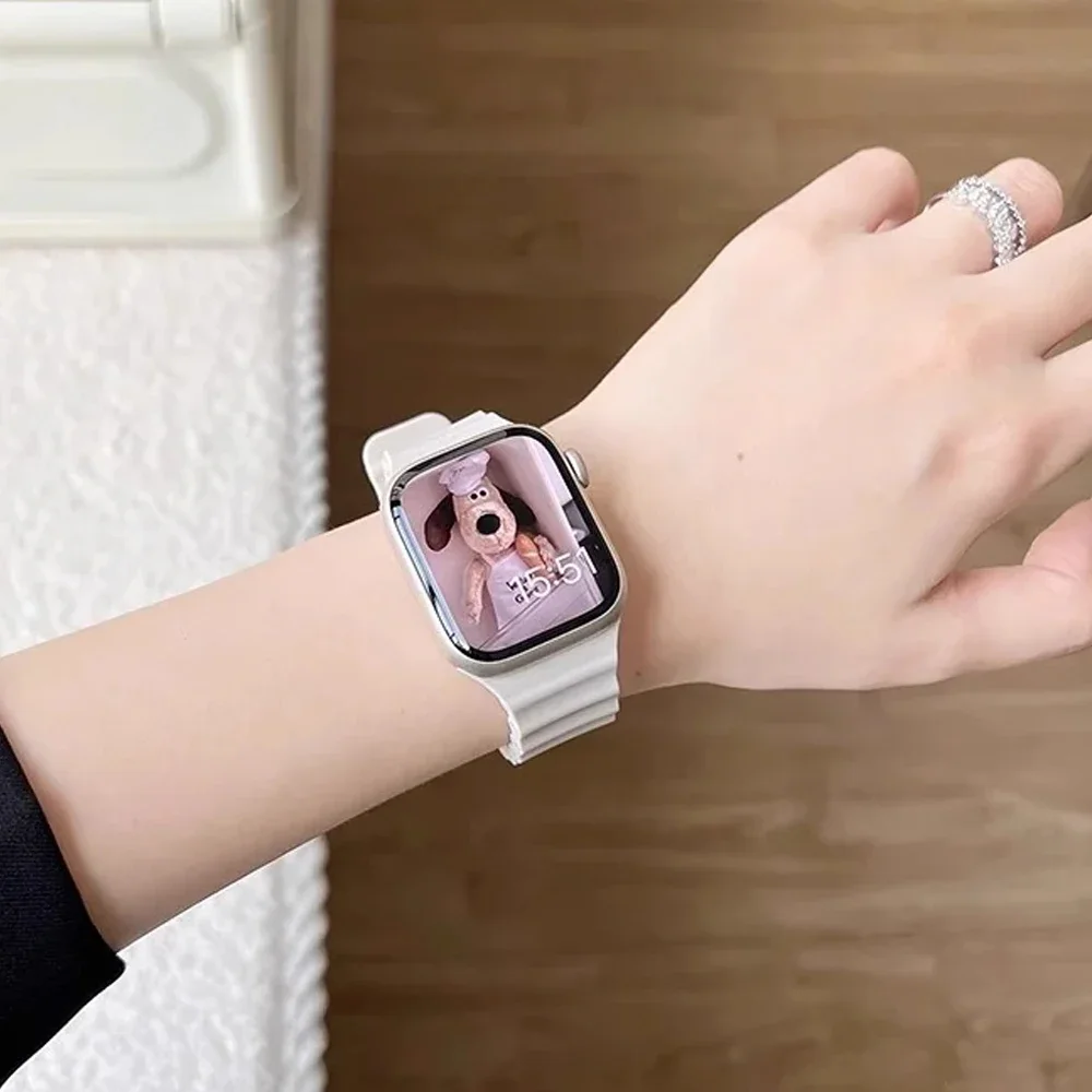 Oceaanband voor Apple Watch Ul - Silicone Band Women recensie en prijs