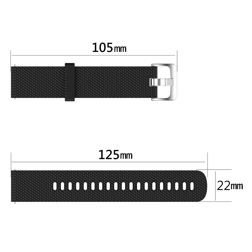 22 mm horlogeband voor Samsung - Silicone Watch Band 22Mm recensie en prijs