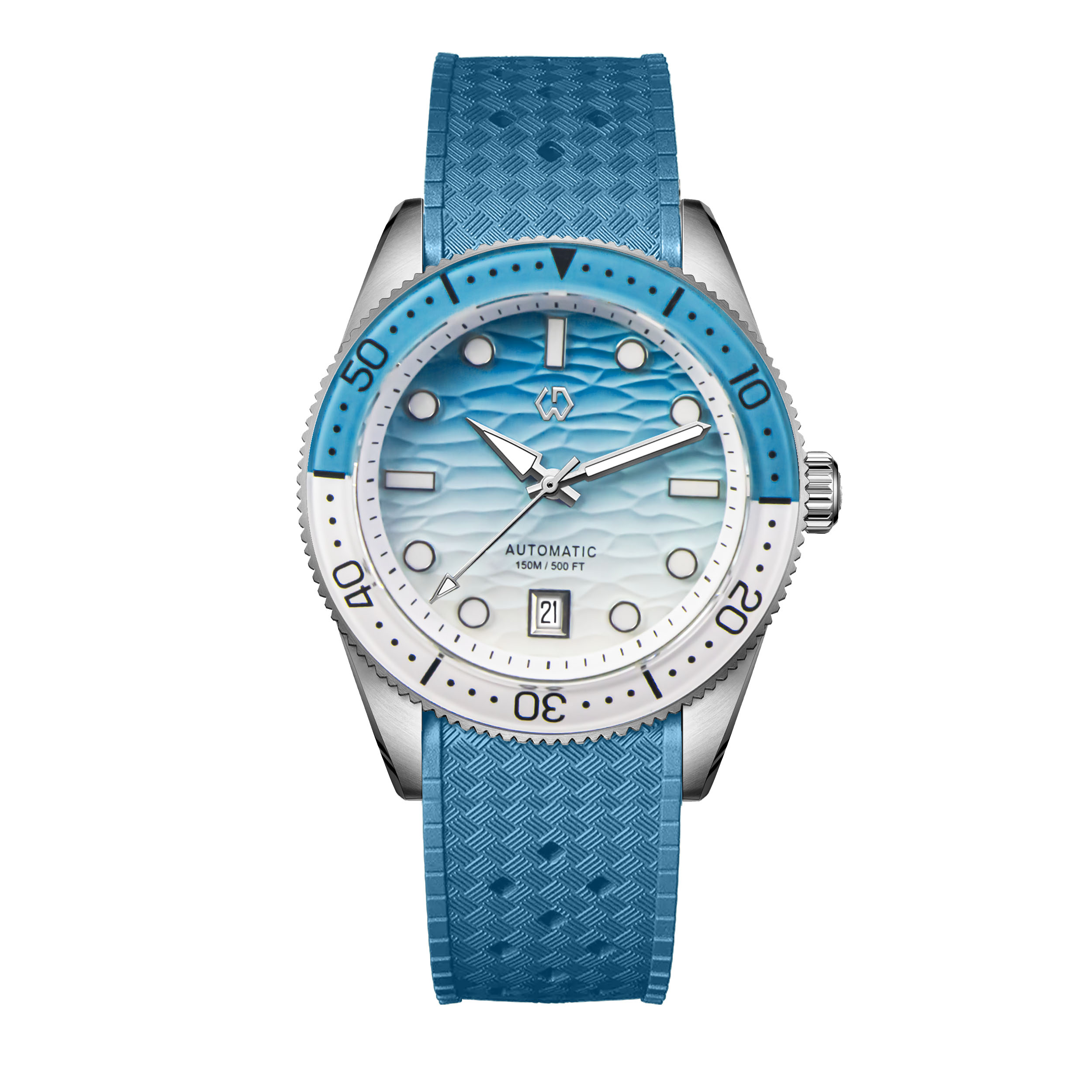 40 mm duikhorloge textuur here - Seiko Watch Presage recensie en prijs