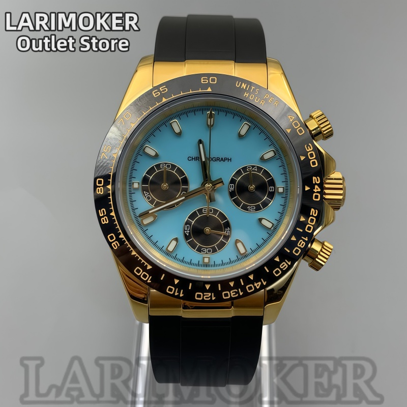 LARIMOKER 39 mm heren sporthor - Rubber Strap Diver recensie en prijs