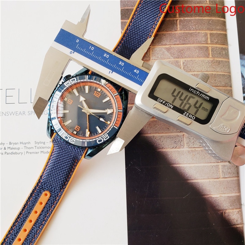 Herren GMT Duikhorloge Blauw-O - Rubber Strap Diver recensie en prijs
