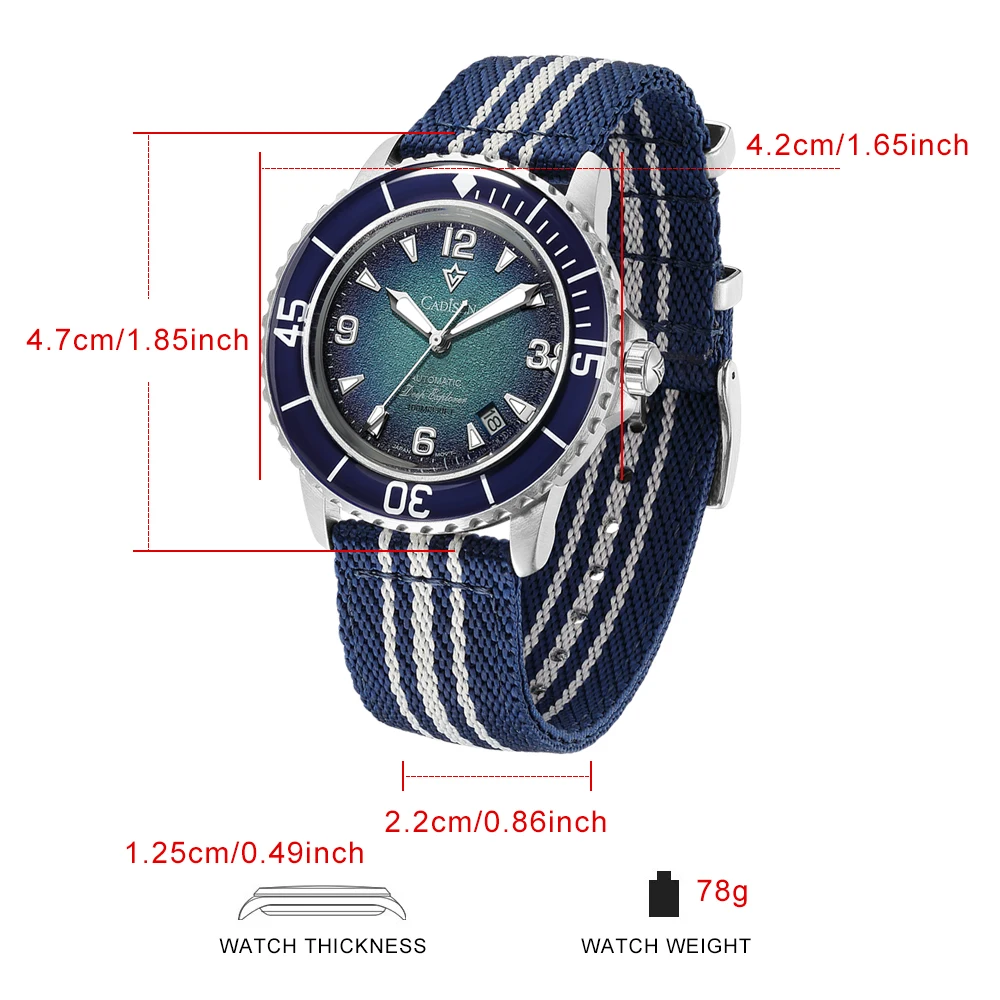 CADISEN Deep Explorer MIYOTA 8 - Seiko Watch Presage recensie en prijs