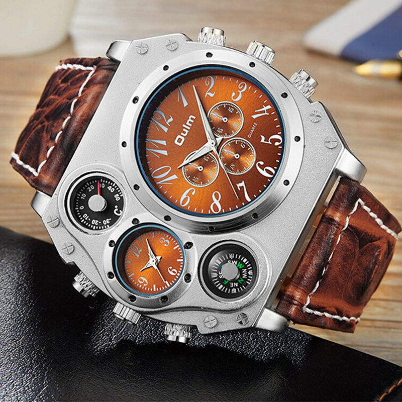 Nieuw Model OULM Horloge Manne - Leather Watch Band Men recensie en prijs