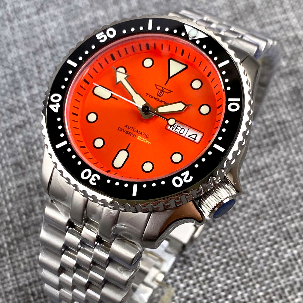 Tandorio Mod NH36A Weekdag Dat - Seiko Watch Prospex recensie en prijs