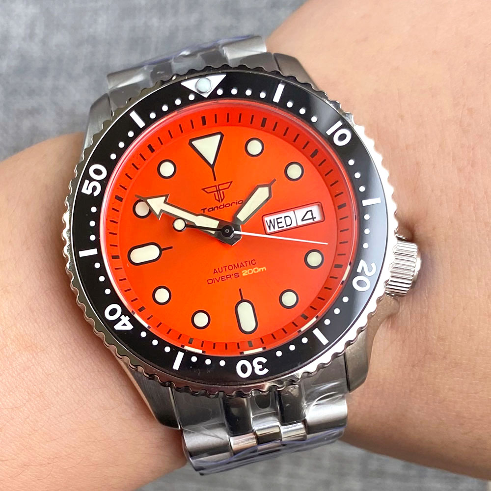 Tandorio Mod NH36A Weekdag Dat - Seiko Watch Prospex recensie en prijs