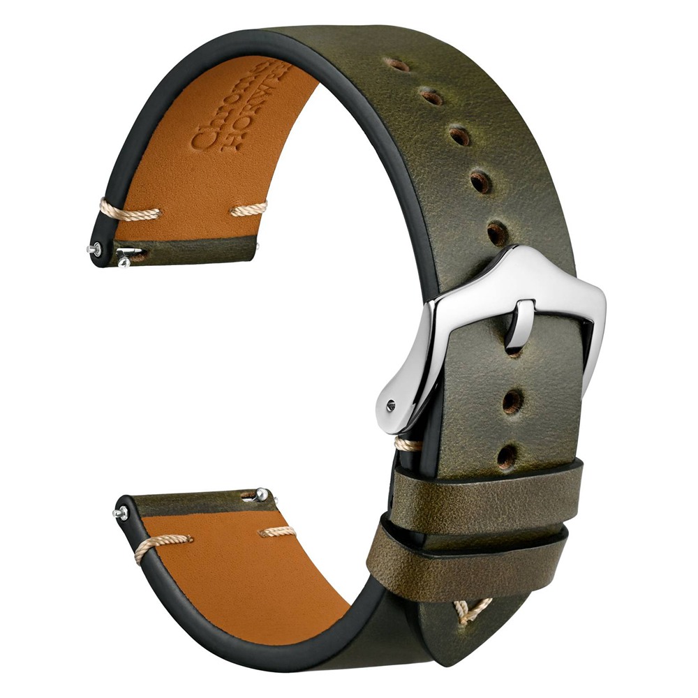 Wocci Olie Wax Lederen Horloge - Leather Strap Quick Release recensie en prijs
